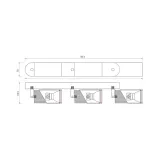 oprawa-neo-white-chrome-spot-3xgu10-szerokosc-9-cm