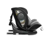 fotelik-mokki-i-size-grey-40-150-stan-nowy-model-caretero