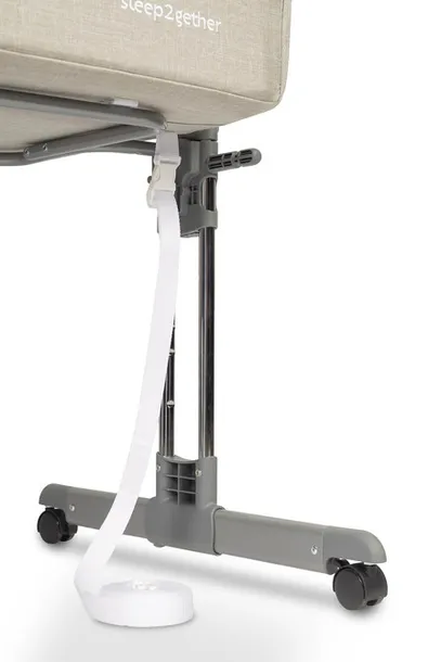 lozeczko-sleep2gether-grey-marka-caretero-stan-nowy