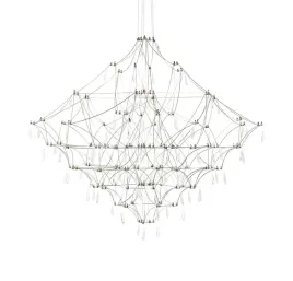 lampa-wiszaca-constelation-100-led-stal-szczotkowana