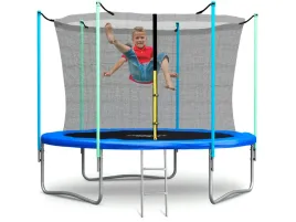 ogrodowa-trampolina-dla-dzieci-do-skakania-z-siatka-i-drabinka-305cm