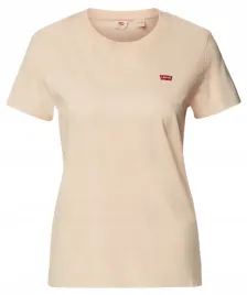 t-shirt-damski-levis-brzoskwiniowy-z-malym-logo-xs