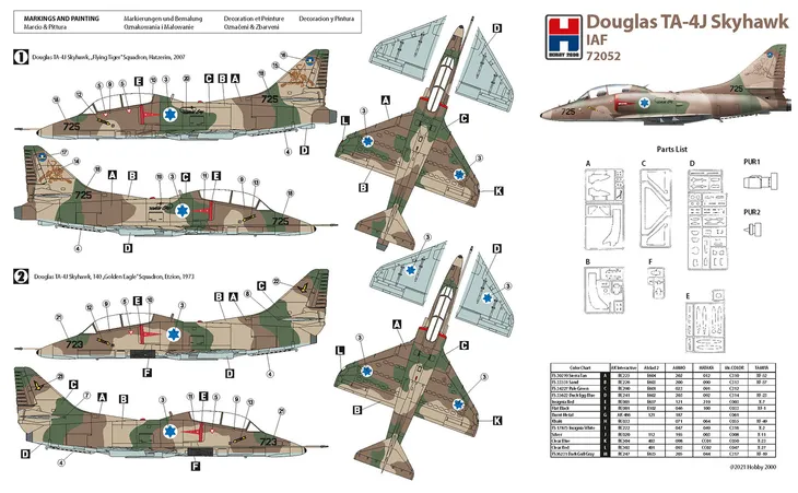 samolot-douglas-ta-4j-skyhawk-iaf-model-72052-hobby-2000-okres-po-ii-wojnie-swiatowej