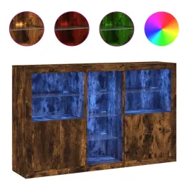 szafka-z-oswietleniem-led-przydymiony-dab-162x37x100-cm