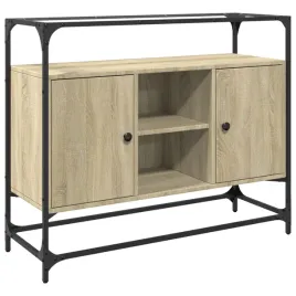 szafka-boczna-ze-szklanym-blatem-dab-sonoma-98x35x81-cm