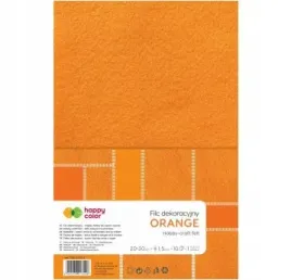filc-dekoracyjny-happy-color-pomarancz-20x30-cm