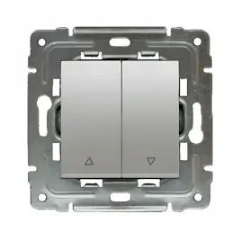 kos-dante-lacznik-przycisk-zaluzjowy-16ax-250v-inox-podtynkowy-454118