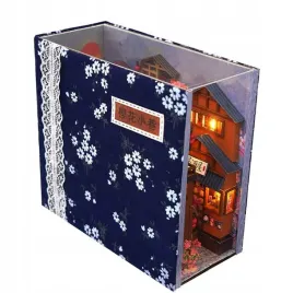 miniaturowy-domek-book-nook-3d-wiosenna-japonia-azja-kwiaty-wisnie