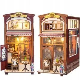 miniaturowy-domek-book-nook-diy-sniadanie-na-miescie-kawa-poranek-model
