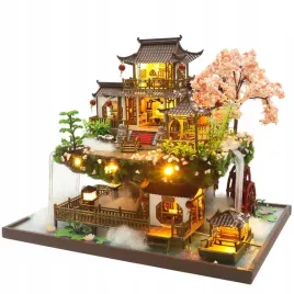miniaturowy-domek-3d-wodospady-bialego-obloku-azja-do-sklejenia