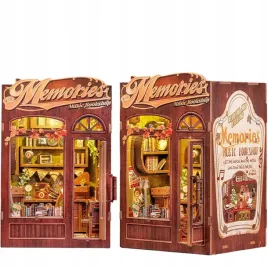 miniaturowy-domek-book-nook-retro-winyle-cutebee-memories-music-bookshop