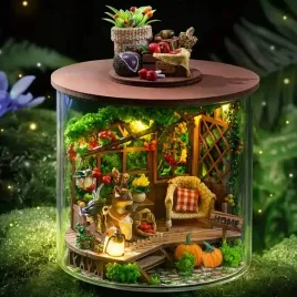 miniaturowy-domek-diy-owocowy-sad-owoce-ogrod-slonce-do-sklejenia