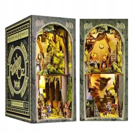book-nook-czarnoksieznik-z-krainy-oz-aslowsnail-fantasy-dorota-totam-wizard