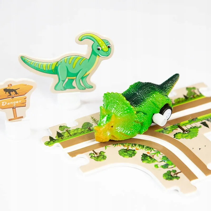 droga-tor-dla-samochodow-dinozaury-puzzle-44-elementy