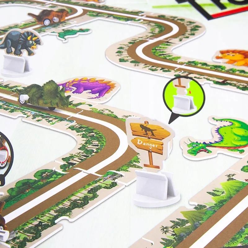 droga-tor-dla-samochodow-dinozaury-puzzle-44-elementy