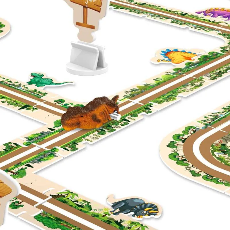 droga-tor-dla-samochodow-dinozaury-puzzle-44-elementy