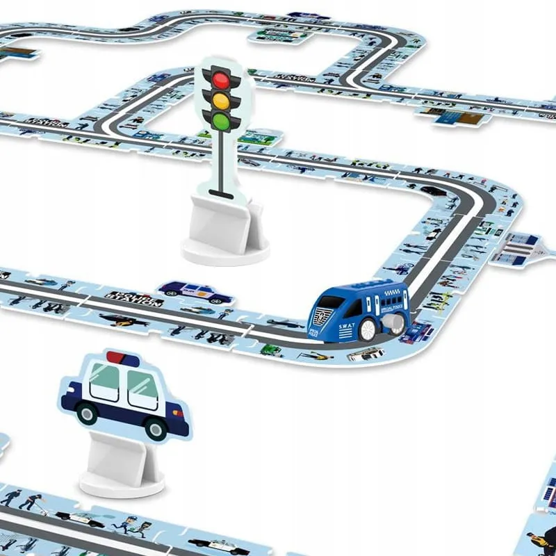 droga-tor-dla-samochodow-policja-puzzle-44-elementy