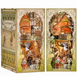 miniaturowy-domek-diy-book-nook-siodme-niebo-cutebee-aniolki-wrozki-elfy