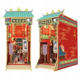 miniaturowy-domek-book-nook-brama-spokoju-model-3d-podporka-azja-chiny