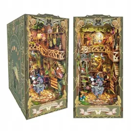 miniaturowy-domek-book-nook-czarodziejki-lasu-czary-magia-las-wrozki
