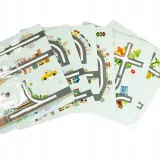 droga-tor-dla-samochodow-miasto-puzzle-44-elementy-stan-nowy