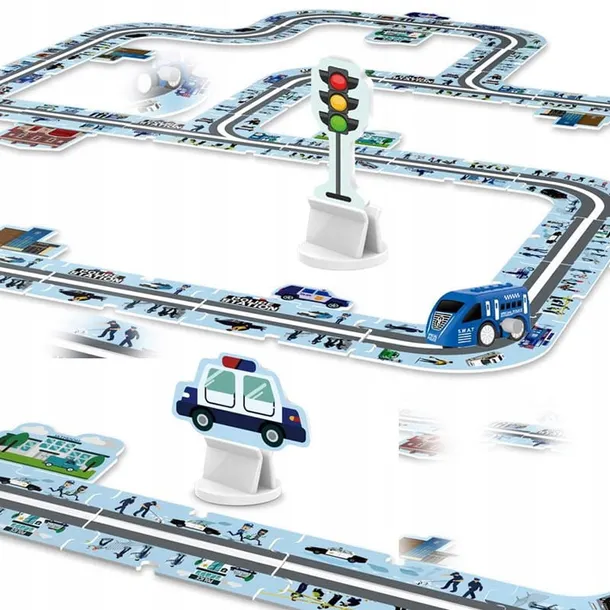 droga-tor-dla-samochodow-policja-puzzle-44-elementy