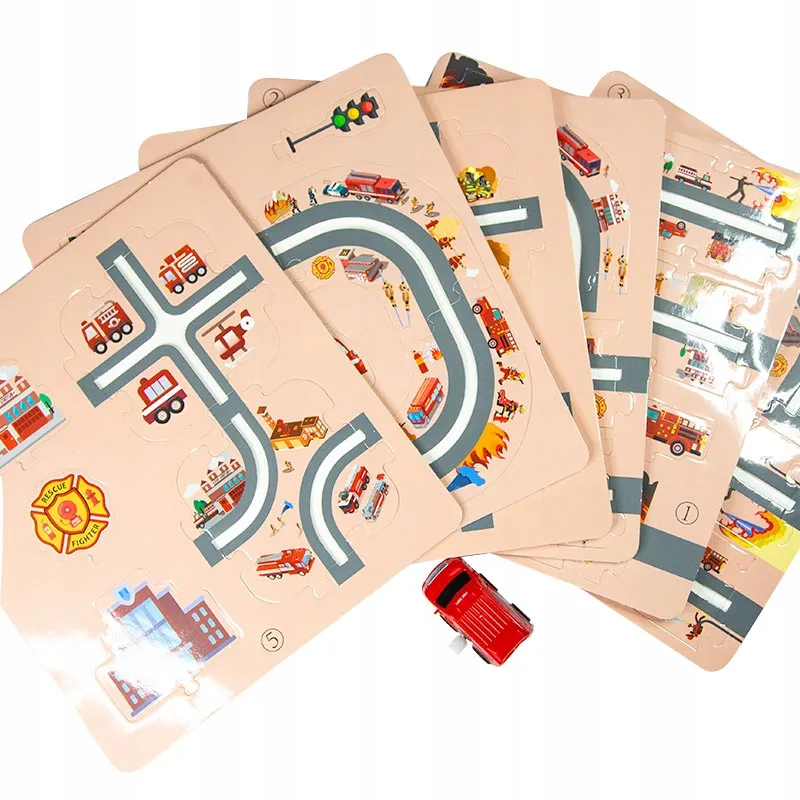 droga-tor-dla-samochodow-straz-puzzle-44-elementy-stan-nowy