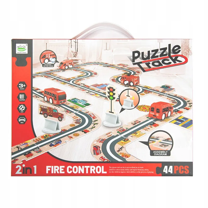 droga-tor-dla-samochodow-straz-puzzle-44-elementy-stan-nowy