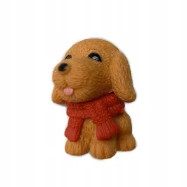figurka-piesek-broholmer-model-czerwony-szalik