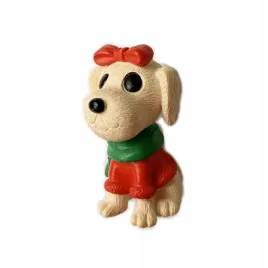 figurka-piesek-golden-retriever-model-z-kokardka