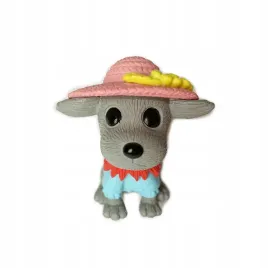 figurka-piesek-dog-model-w-kapeluszu
