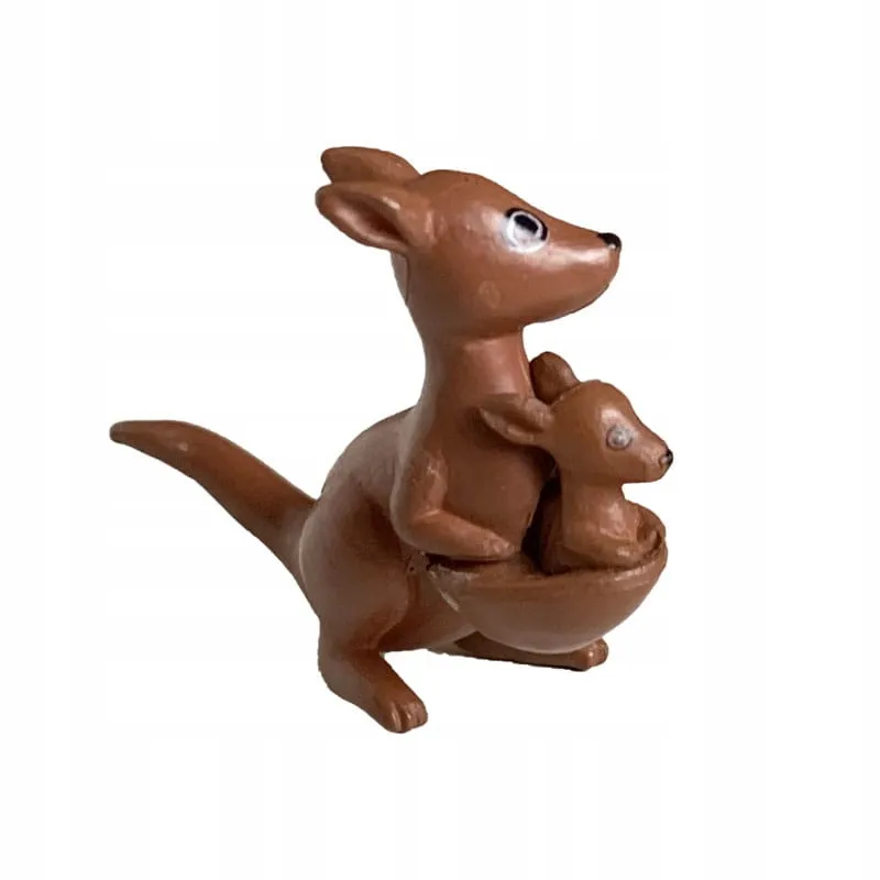 figurka-kangurek-model-brazowy-stan-nowy