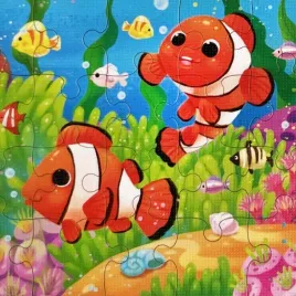 puzzle-edukacyjne-dla-dzieci-ocean-morze-nemo-syrenka-rybki
