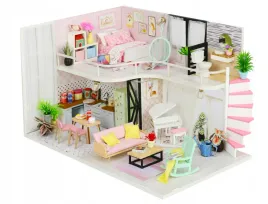 drewniany-model-rozowa-melodia-ani-diy-pietrowy-led-prezent