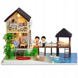 model-dom-letniskowy-diy-plaza-lodz-puzzle-3d-led