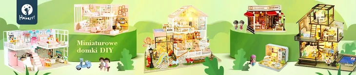miniaturowy-domek-blekitne-retro-elementy-zestawu-zarowki-led-wykrojniki-i-szablony-wszystkie-meble-narzedzia-do-pracy-instrukcja-po-polsku