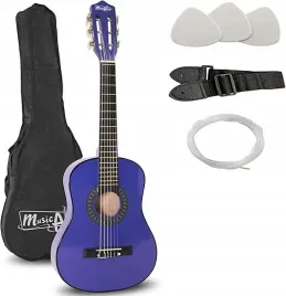 gitara-akustyczna-music-alley-m-52-rozmiar-1-2-niebieska-zestaw-pokrowiec