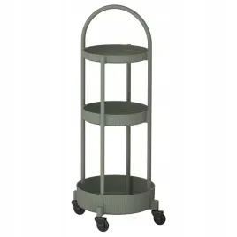 ikea-juttersbo-wozek-barek-mobilny-szarozielony-36x36-cm