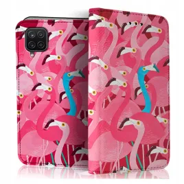 etui-z-klapka-na-telefon-samsung-galaxy-a12-pokrowiec-szklo-ochronne