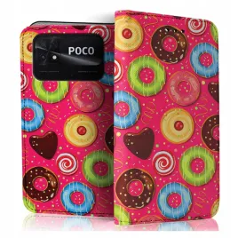 etui-z-klapka-na-telefon-xiaomi-poco-c40-pokrowiec-szklo-ochronne