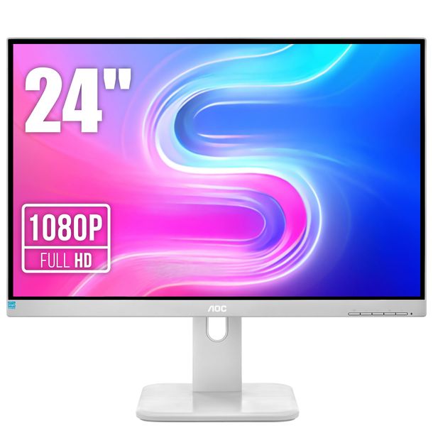 ﻿BEZRAMKOWY MONITOR 24” AOC 24P1W1 IPS FULL HD 1920x1080 DVI HDMI VGA Kl.B