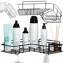 polka-lazienkowa-do-lazenki-pod-prysznic-narozna-loft-wiszaca-haczyk-czarna