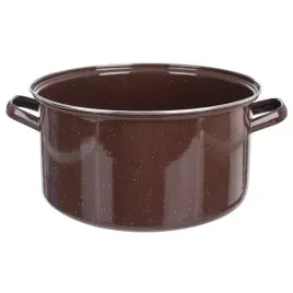 garnek-emaliowany-brazowy-brown-36-cm-15-l