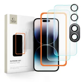 szklo-hartowane-tech-protect-supreme-set-3-pack-iphone-16-clear