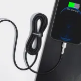 kabel-usb-c-do-lightning-baseus-cafule-pd-20w-2m-czarny-stan-nowy-kolor-srebrny