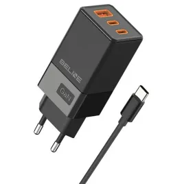 beline-lad-siec-2x-usb-c-1x-usb-65w-kabel-usb-c-czarny-black-pd-3-0