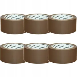 tasma-pakowa-do-wysylek-brazowa-donau-66m-hot-melt-ultra-strong-6-szt
