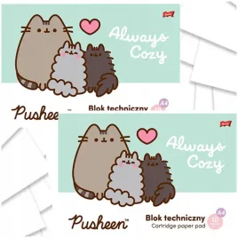 blok-techniczny-a4-bialy-10k-kot-pusheen-szkolny-st-majewski-2-sztuki