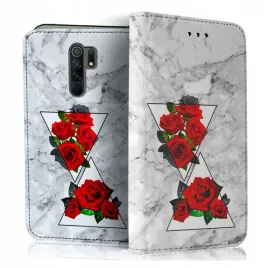 etui-z-klapka-na-telefon-xiaomi-redmi-9-case-szybka-szklo-hartowane