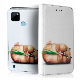 etui-z-klapka-na-telefon-realme-c21y-pokrowiec-szklo-ochronne